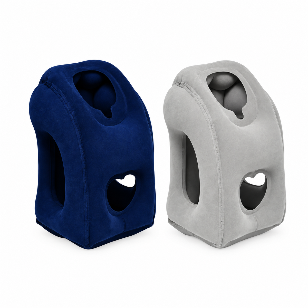 ✈️ Inflatable Airplane Sleep Pillow | Foldable Travel Headrest