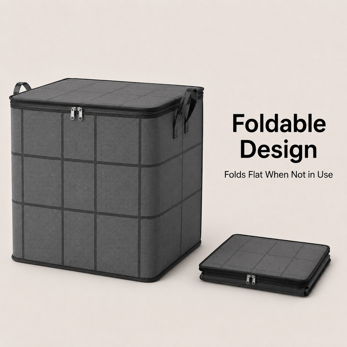 Huge 180L Fabric Clothes Storage Bag📦, Maximize Storage Space for All Your Stuff