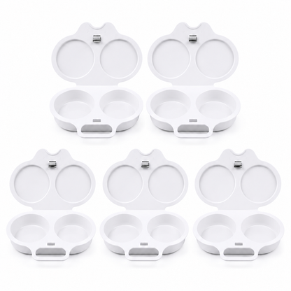 🍳 Microwave Egg Cooker – 2 Egg Poacher for Quick Breakfasts💫