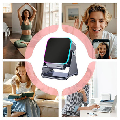 🔥Hot sale – up to 49% off🎶📱 5-in-1 Wireless Induction Audio Speaker Stand