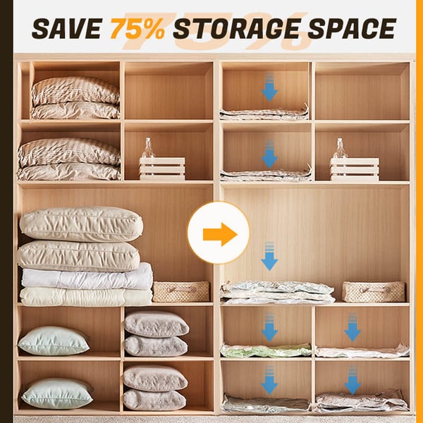 Buy 3 Get 2 Free Durable Electric Vacuum Compression Bag