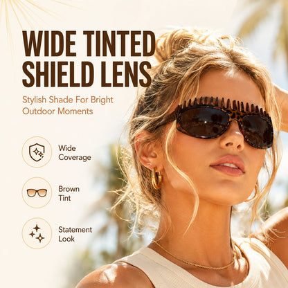 🔥Limited-Time 50% OFF🏆2-In-1 Tortoiseshell Headband Sunglasses