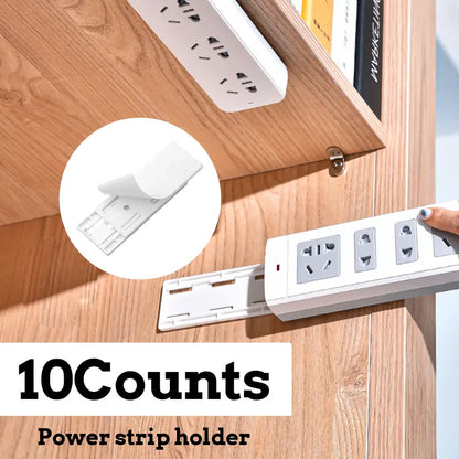 🔥 LIMITED TIME 49% OFF Smart Adhesive Power Strip Holder Create A Cleaner, More Organized Home In Seconds