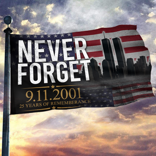 Never Forget 9.11.2001 Flag