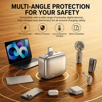 ⚡Smart Auto Stop Charging Protector🔋 - AI Auto Disconnect 140W Fast Charger-Protect Your Cell Phone and Home from Accidental Fires