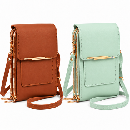 👜 Women's Touch Screen Crossbody Phone Bag · No Need to Take Out Phone 📱 — Best Gift for Her 💕