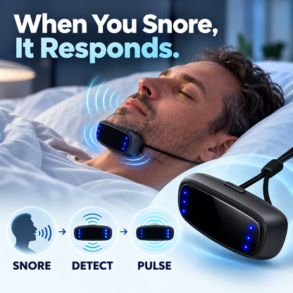 💤 Limited Time Offer😴 Smart Throat Pulse Massager✨ Snoring Relief & Better Sleep