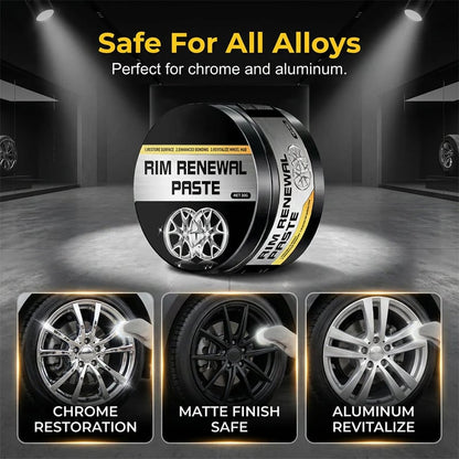 ✨ All-in-One Wheel Care & Restoration Paste | Clean, Polish & Protect 🚗