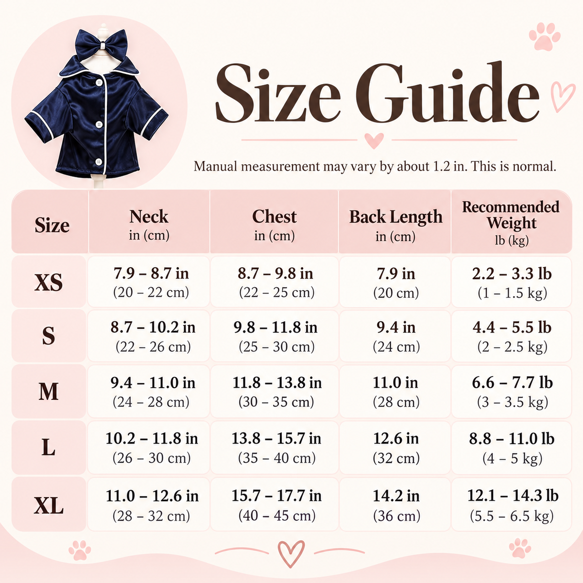 Satin-Look Dog & Cat Pajama Shirt | Cute Pet Outfit