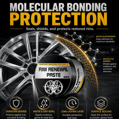 ✨ All-in-One Wheel Care & Restoration Paste | Clean, Polish & Protect 🚗