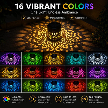 💡2026 New Solar Mandala Lights