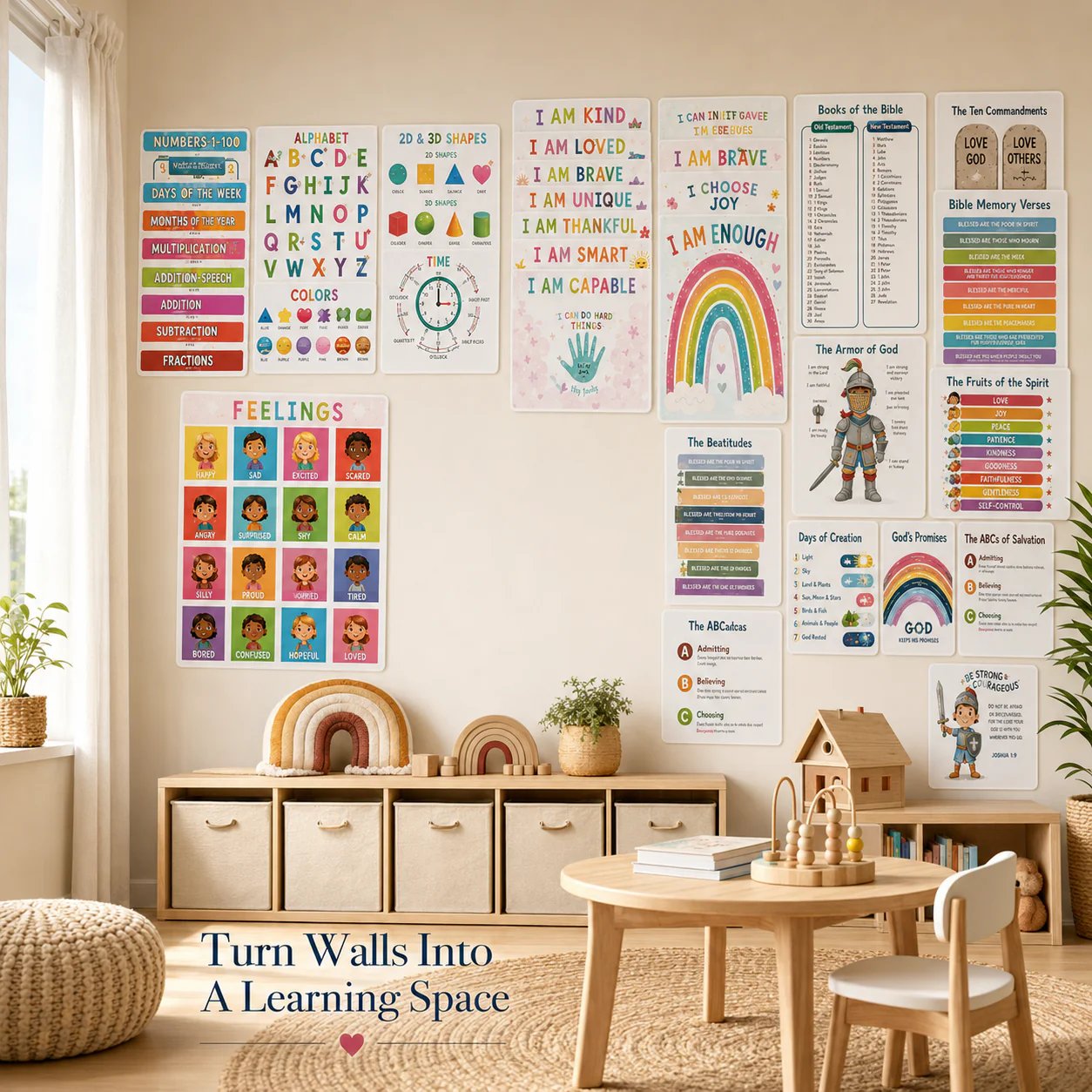 🔥Limited Time-50% OFF🔥🌈 Preschool Head Start Learning Kit – Fun Early Education Activities for Confident Little Learners