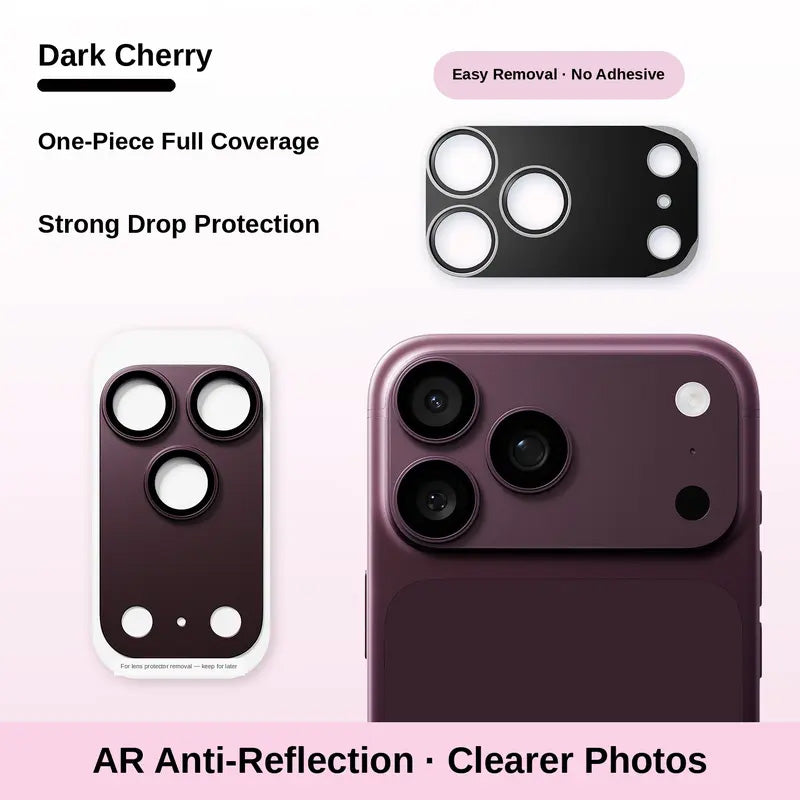 📱 One-Piece Camera Lens Protector for iPhone 18 — 94% HD Clarity, Anti-Scratch, Easy Install