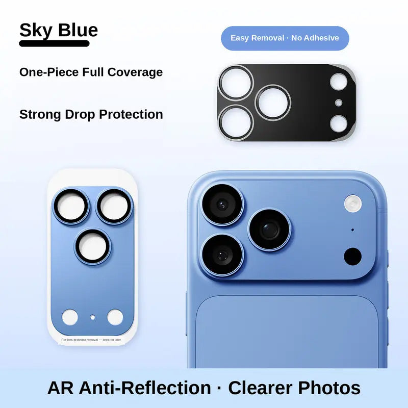 📱 One-Piece Camera Lens Protector for iPhone 18 — 94% HD Clarity, Anti-Scratch, Easy Install