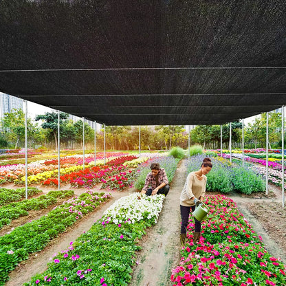90% Blackout Cloth - 10x13ft UV-Resistant Shade Net