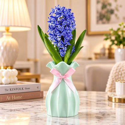 Hyacinth Bulb & Vase Gift Set – A Gift That Grows and Blooms🎁
