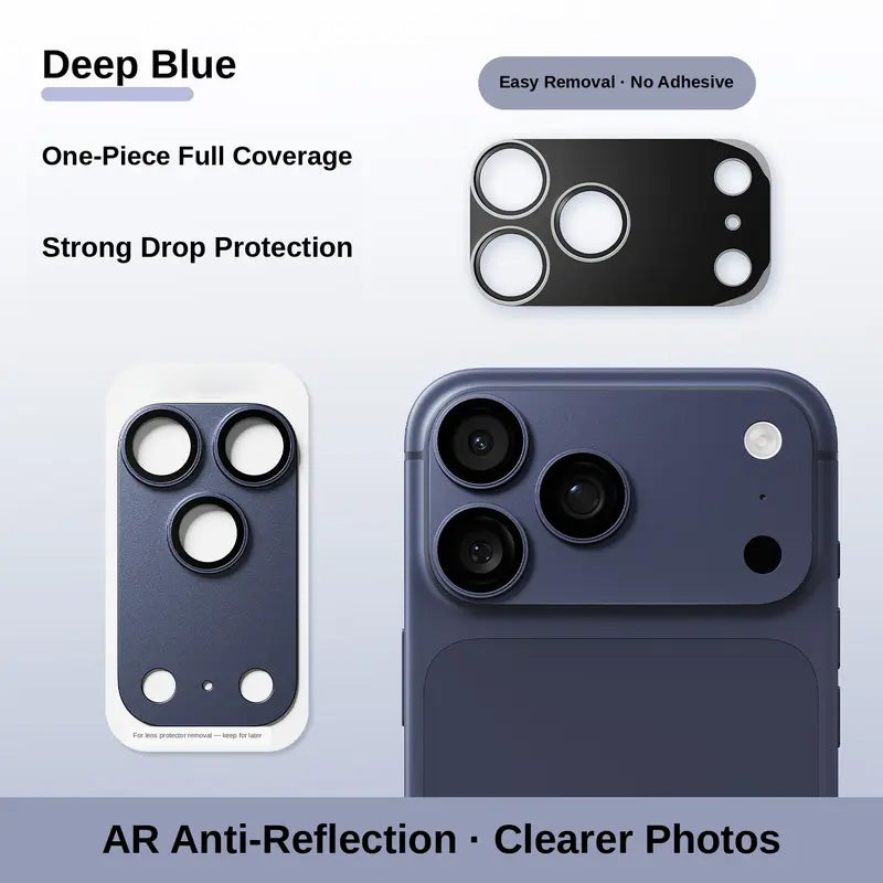 📱 One-Piece Camera Lens Protector for iPhone 18 — 94% HD Clarity, Anti-Scratch, Easy Install