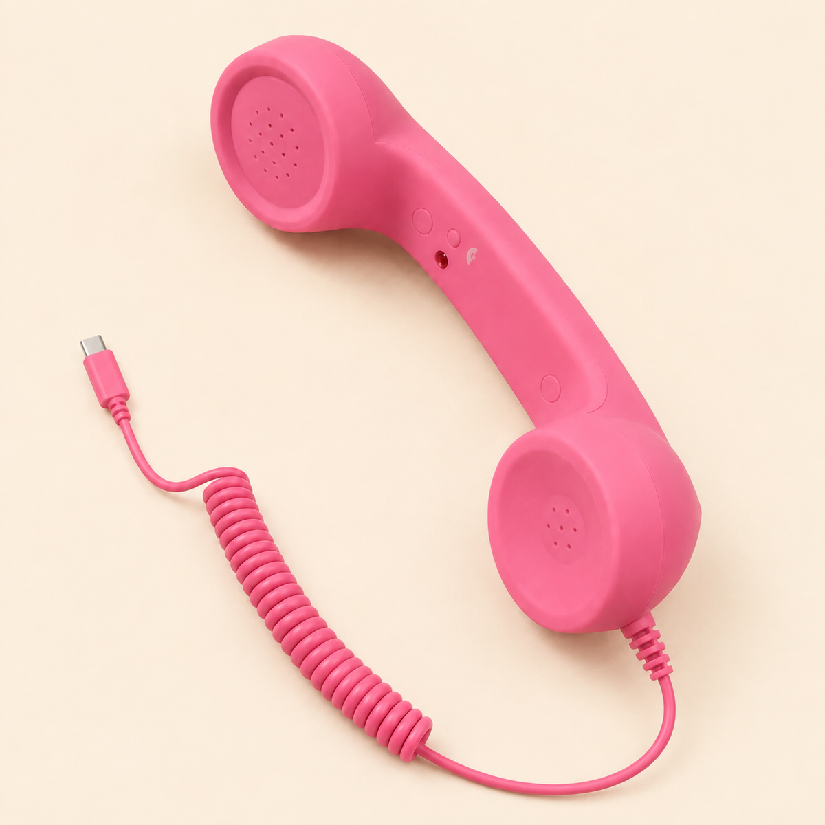 ☎️ Retro Wired Phone Handset for Smartphones