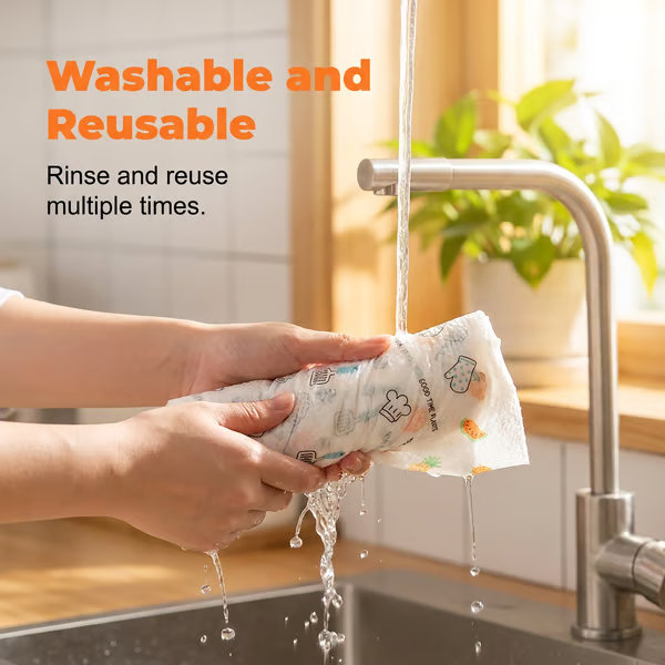 🧼 Reusable wipes – save money & protect the planet for daily use.
