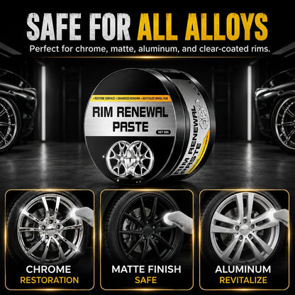✨ All-in-One Wheel Care & Restoration Paste | Clean, Polish & Protect 🚗