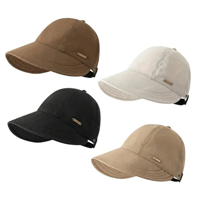 UPF50+ Ponytail Sun Hat Wide Brim Lightweight Adjustable Outdoor UV Protection Bucket Cap☀️