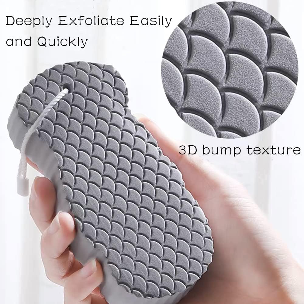 ⏰49% OFF TODAY🔥3D Super Soft Exfoliating Bath Sponge🎁BUY 1 GET 1 FREE⏰