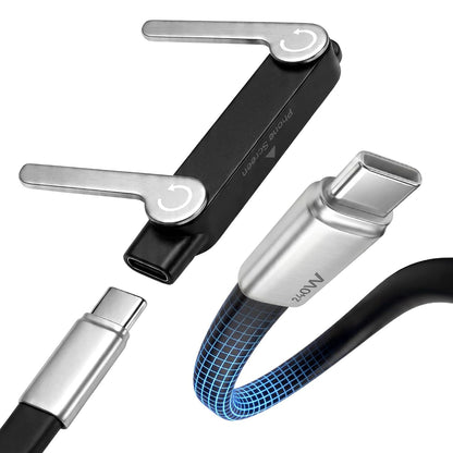 Fast-Charging Cable with Detatchable Stand | USB-C & Lightning