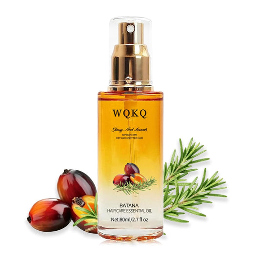 Hair Oil Spray, with Jojoba & Shea Butter, Clear Conditioning Oil for Dry & Curly Hair, Detangling, Styling, Moisturizing for Women & Men