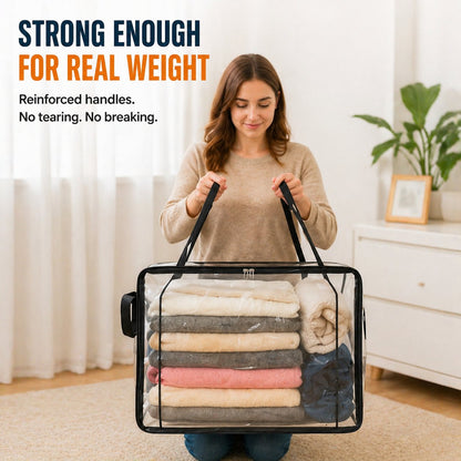 🎉250th Anniversary Special Day Sale 70% OFF📦Large Heavy-Duty Thick Plastic Clear Storage