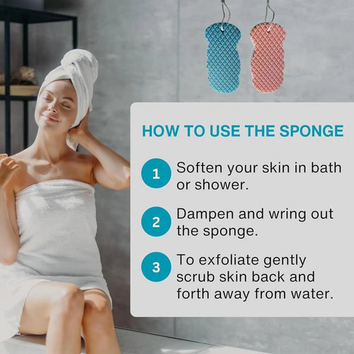 ⏰49% OFF TODAY🔥3D Super Soft Exfoliating Bath Sponge🎁BUY 1 GET 1 FREE⏰