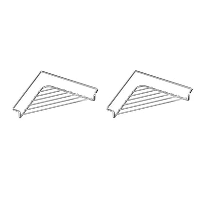 🔥LAST DAY 49% OFF🔥Stainless Steel Corner Sink Drain Rack | Kitchen Organizer🏠