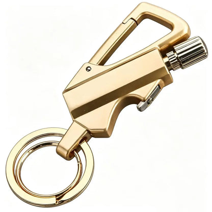 Premium 3-in-1 Tactical EDC Keychain | Heavy-Duty Carabiner Tool ⚙️