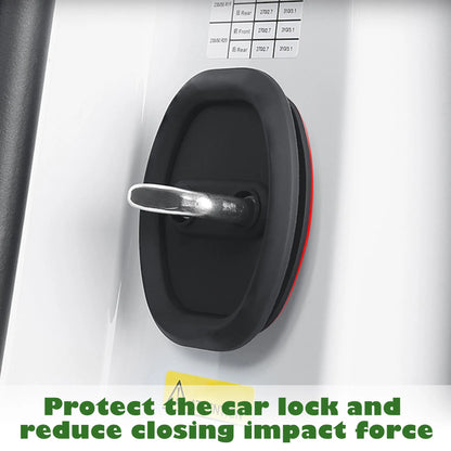 🚗🚪4/8 Counts Universal Door Latch Lock Covers - Premium Silicone