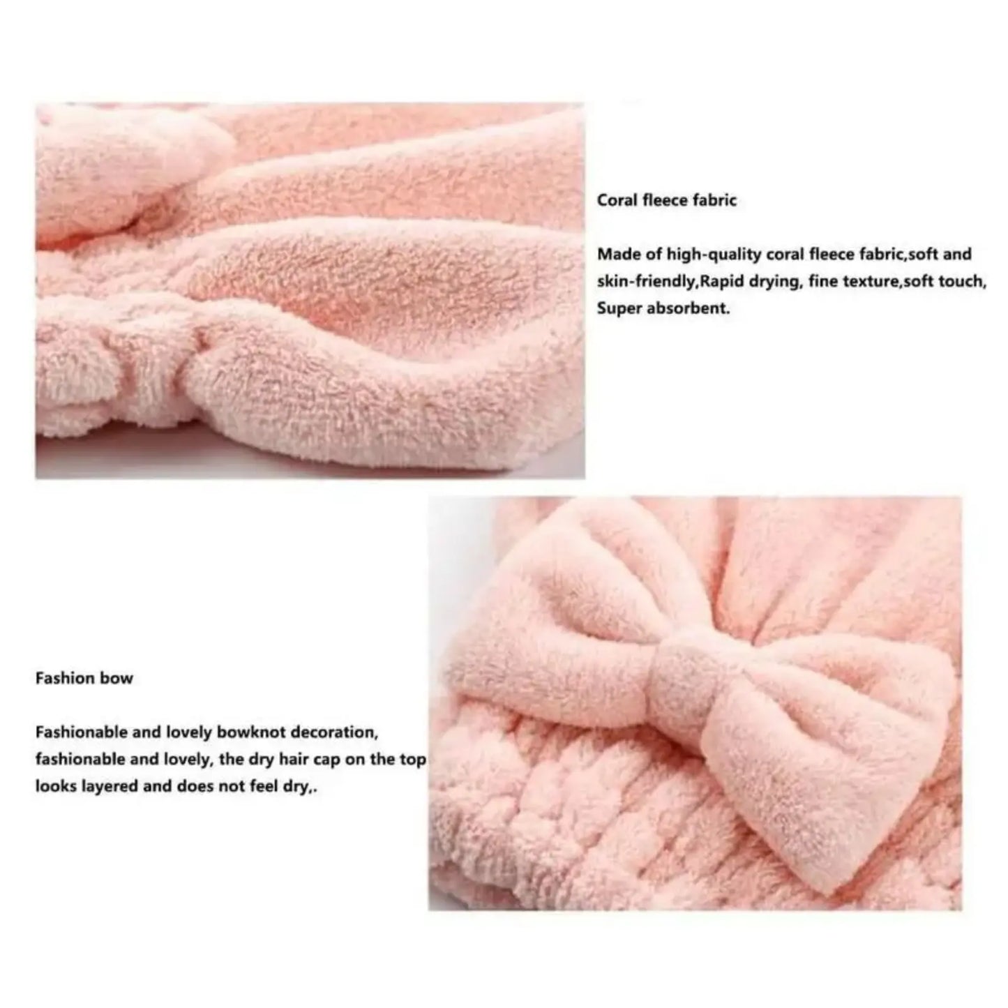 Super Absorbent Hair Towel Wrap Set 💧🎀