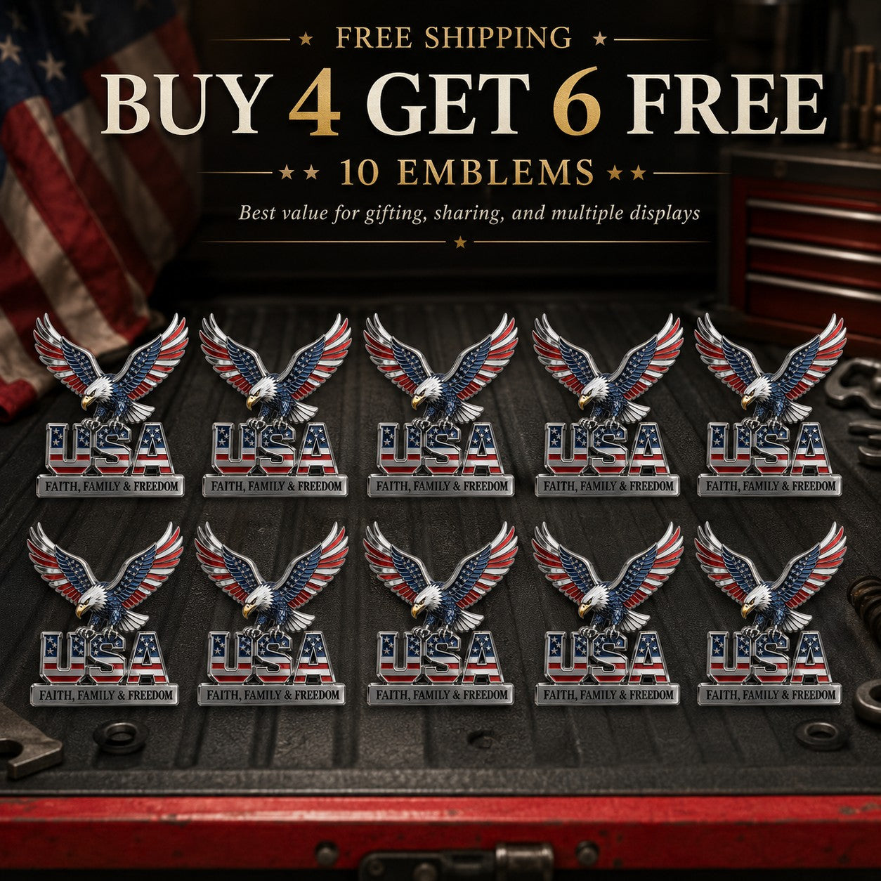 BUY 5 GET 5 FREE (THE GRAND PATRIOT GIFT BUNDLE) 🎁