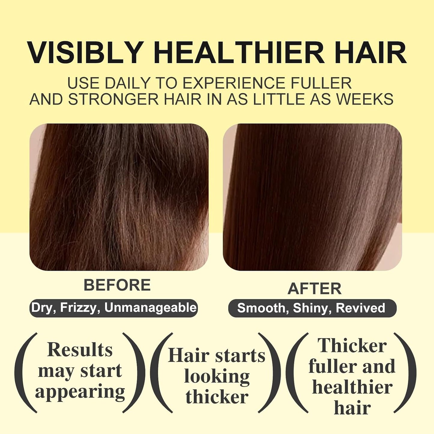 Hair Oil Spray, with Jojoba & Shea Butter, Clear Conditioning Oil for Dry & Curly Hair, Detangling, Styling, Moisturizing for Women & Men