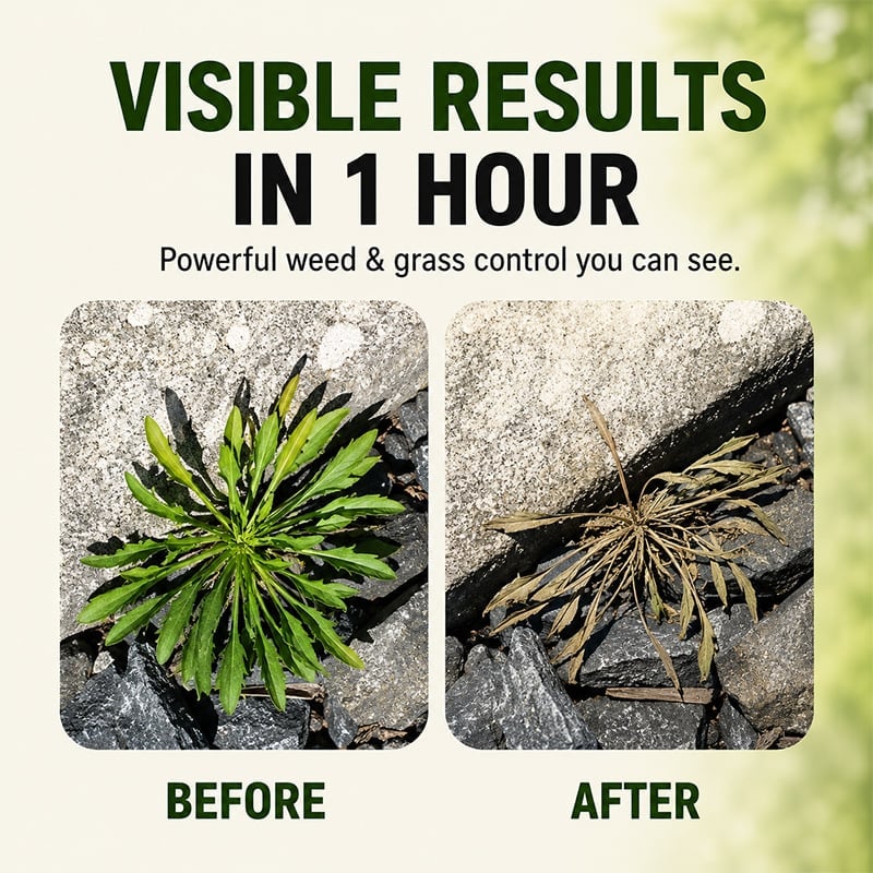 🌿🔥Fast-acting Natural Weed & Grass Killer Spray