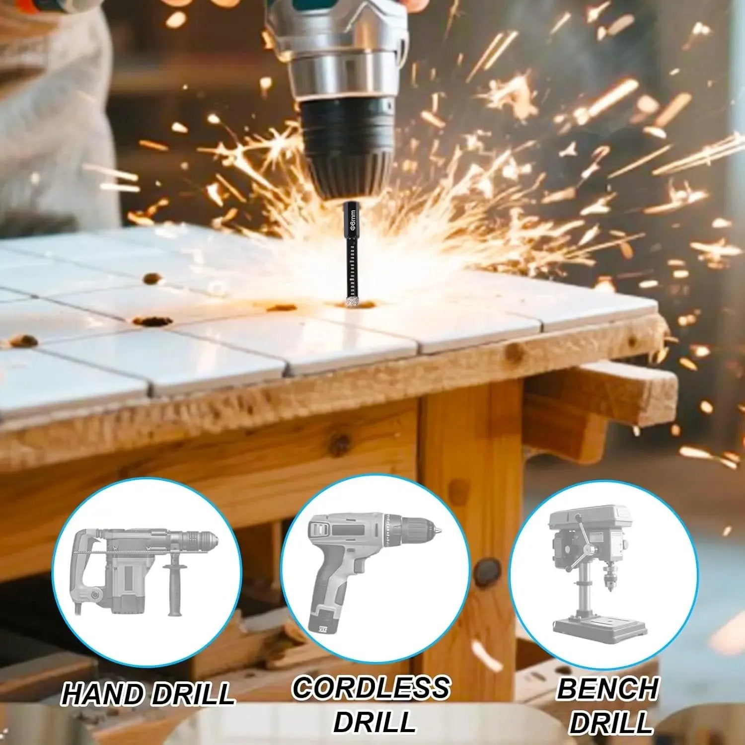 2026 Hot Sale💎 6PCS Diamond Drill Bits Set
