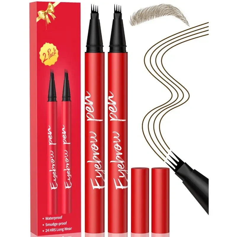 2-Pack Eyebrow Pens – Natural Hair-Like Strokes