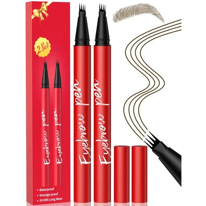 2-Pack Eyebrow Pens – Natural Hair-Like Strokes