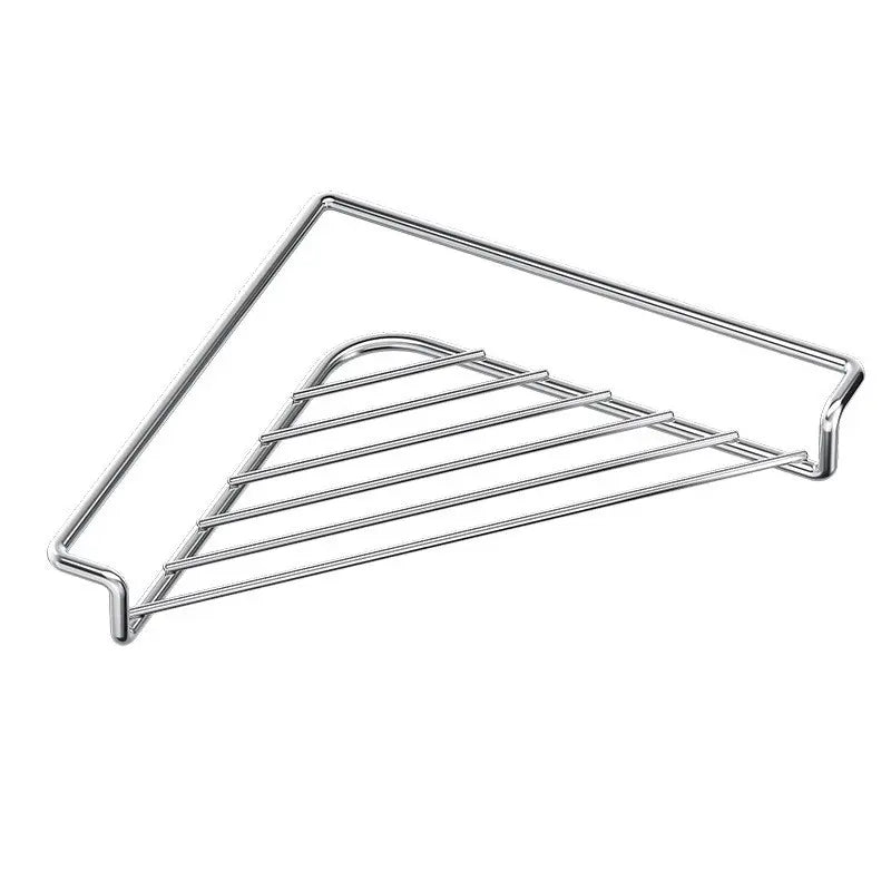 🔥LAST DAY 49% OFF🔥Stainless Steel Corner Sink Drain Rack | Kitchen Organizer🏠
