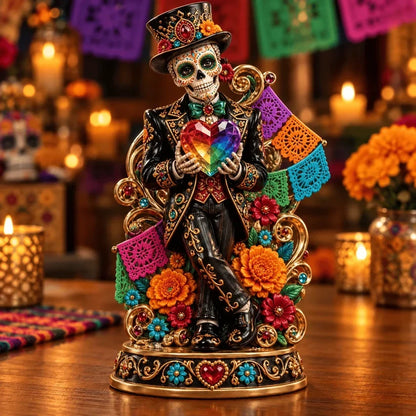 ⚡ 50% OFF💀 Eternal Dance Skeleton Couple Figurine🖤 Romantic Gothic Decor & Gift