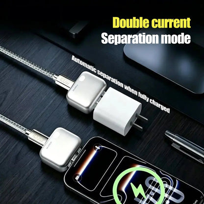 ⚡Smart Auto Stop Charging Protector🔋 - AI Auto Disconnect 140W Fast Charger | Overcharge Protection for iPhone & Android