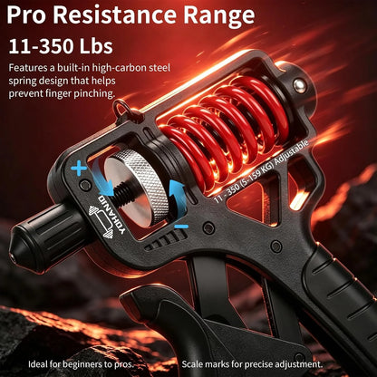 💪 🔥 Adjustable Hand Grip Strengthener - Build Forearm Strength🏋️‍♂️✨