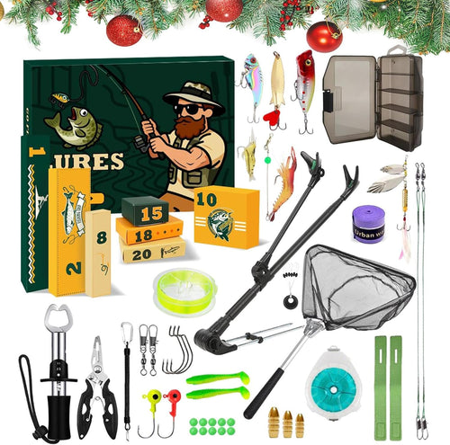 🎣 24-Day Fishing Advent Calendar | 24 Fishing Gear Surprises for Anglers 🎄