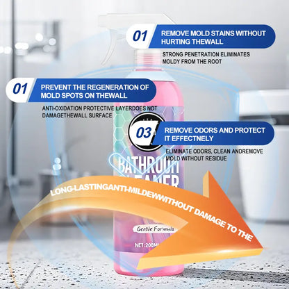 🚿🧽Multi‑Purpose Bathroom Cleaner – Limescale Remover, Mild Formula, Fresh Scent💦❄️