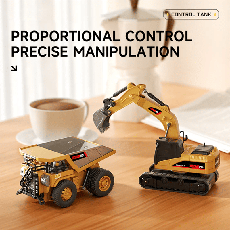 The Master Builder’s Alloy RC Set | 1:64 Precision Die-Cast Fleet for Big Boys 🚧⚙️