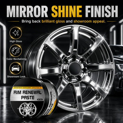 ✨ All-in-One Wheel Care & Restoration Paste | Clean, Polish & Protect 🚗