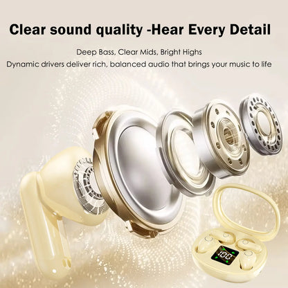 🔥Limited-Time 50% OFF🔥Wireless Headphones - Noise Cancelling Bluetooth 5.4