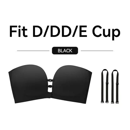 🔥 2026 HOT SALE | Non-Slip Strapless Push-Up Bra – Lift & Stay Secure